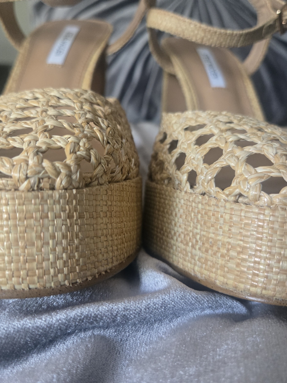 Steve Madden Lexie Raffia Size 7 - Picture 3 of 7